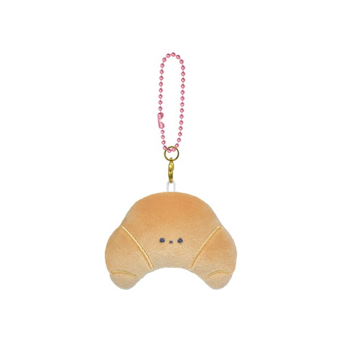 #クラックス 身辺雑貨 BIGペタフレキーホルダー  クロワッサン 137493
