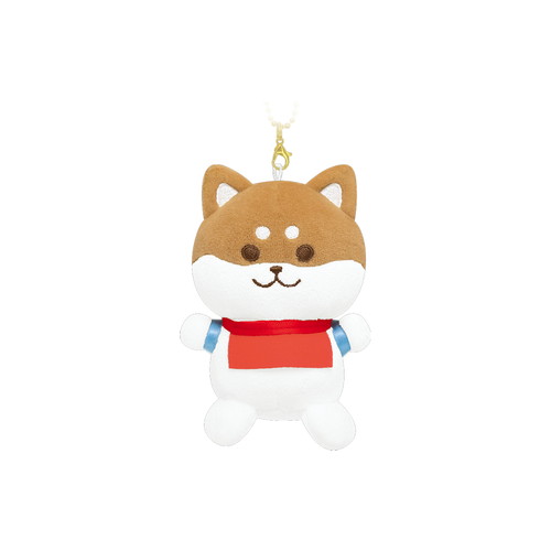 #クラックス  おでかけたいシバぬいぐるみキーホルダー  キツネ 137609