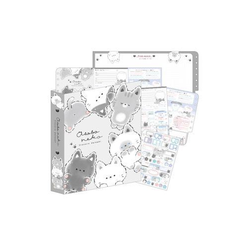 #クラックス ノート プロフィールブック  アソボウネコ 137662