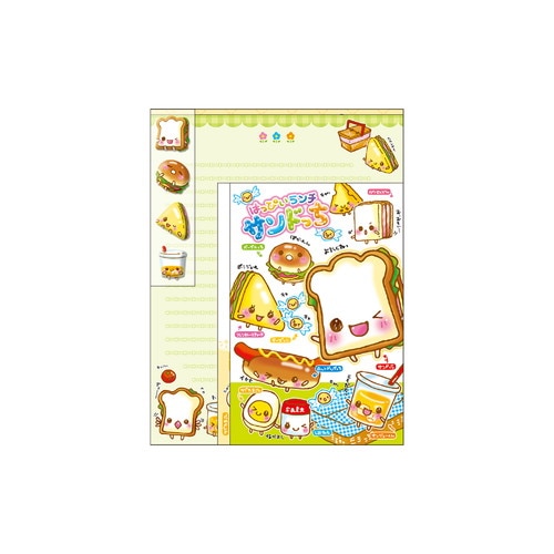 #クラックス レター 平成メモリーレターセット  ハッピイランチサンドッチ 138411