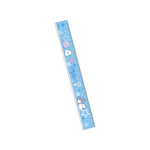 #クラックス 筆記関連小物 オバケーヌ定規 17cm キラキラ 138546