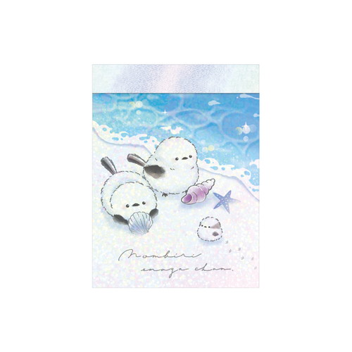 #クラックス メモ帳 のんびりえながちゃんホログラムチッチャイメモ  ウミベ 138562