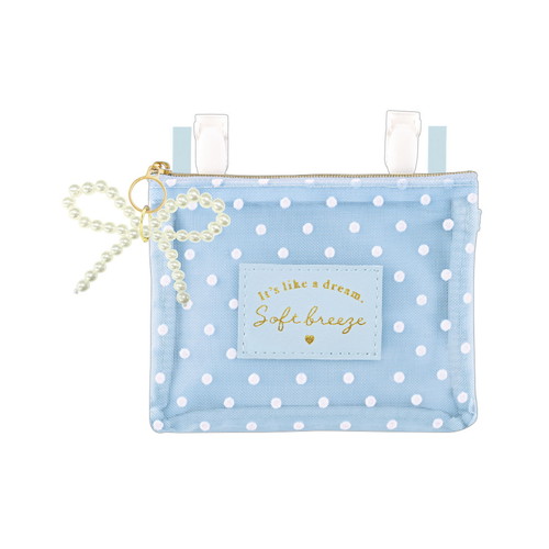 #クラックス 身辺雑貨 ポシェットポケット  ブルードット 138720