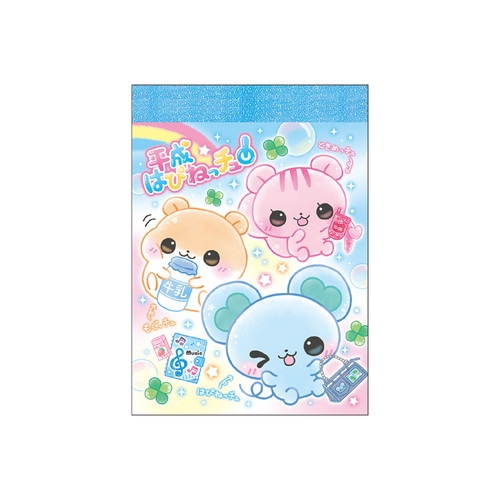 #クラックス メモ帳 ミニメモ  ヘイセイハピネッチュ 138954