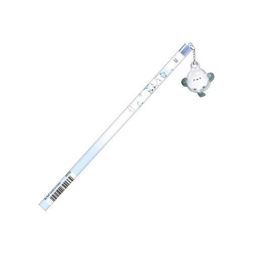 #クラックス 鉛筆 うるちゅるチャーム付き鉛筆 2B のんびりえながちゃん 139066