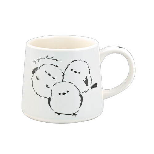 #クラックス キッチン雑貨 シンプルマグカップ  シマエナガA 139194