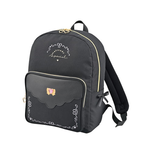 #クラックス 身辺雑貨 ジュニアDパックリュック  ブラック･スカラップ 139508