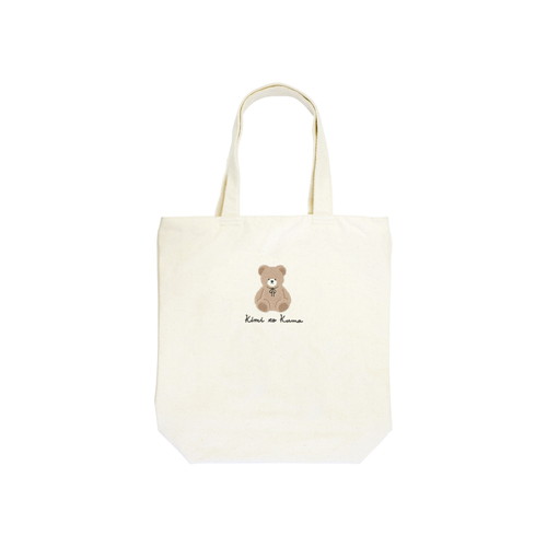 #クラックス 身辺雑貨 相良刺しゅうトートバッグ  クマ 140070