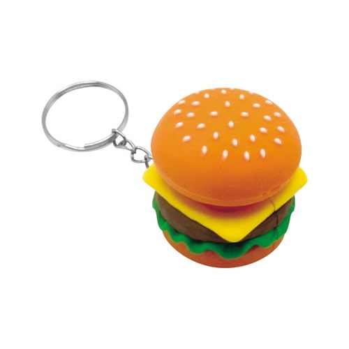 #クラックス モグモグクリッカーキーホルダー  ハンバーガー 140773