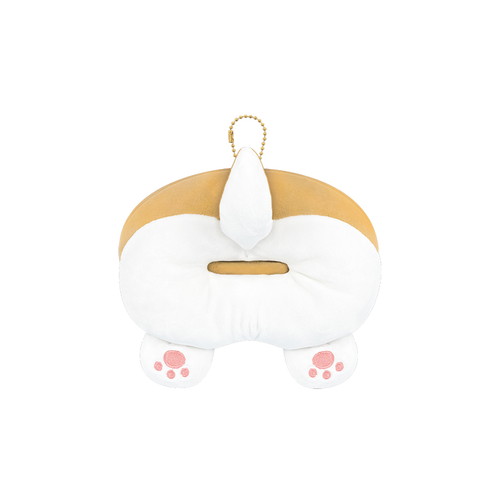 #クラックス モグモグティッシュキーホルダー  シバケツ 140798