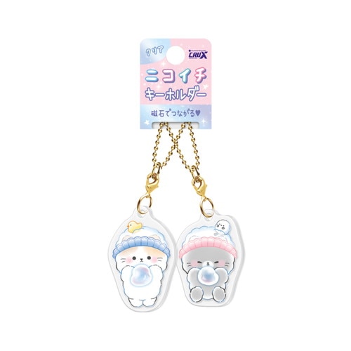 #クラックス クリアニコイチキーホルダー  アレコレコレクト･バスタイム 143693
