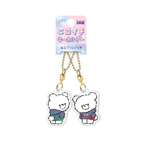 #クラックス クリアニコイチキーホルダー  タロチャンズ･オデカケ 143694