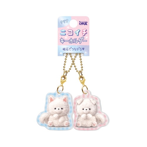 #クラックス クリアニコイチキーホルダー  タロチャンズ･イヌ 143695