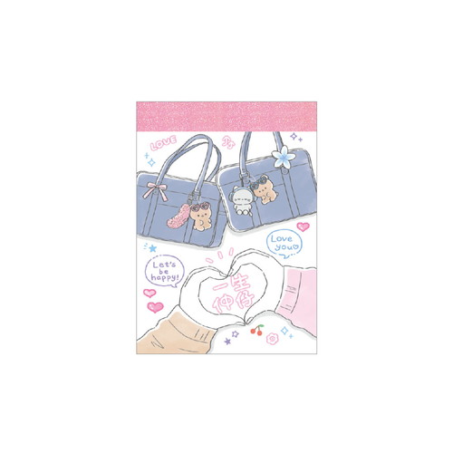 #クラックス メモ帳 エモトモミニメモ  JKデイズ 144327