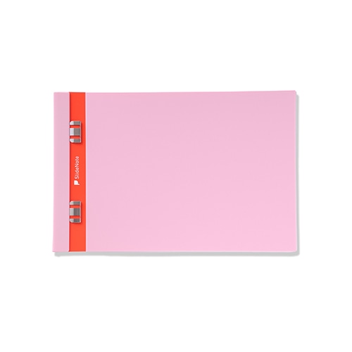 #研恒社 ファイリング用品 SlideNote  A5･ヨコ ペールピンク SN3SA5Y-PaP