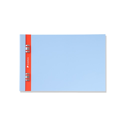 #研恒社 ファイリング用品 SlideNote  A5･ヨコ ペールブルー SN3SA5Y-PB