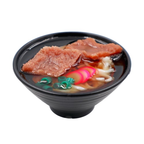 #ワールドクラフト 事務小物 食品サンプルどんぶりマグネット  肉うどん DON-MA003