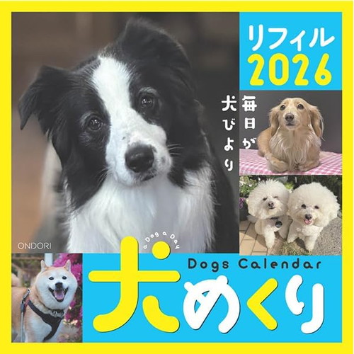 #中央経済社 日めくりカレンダー 犬めくりリフィル26   CK-D26-02