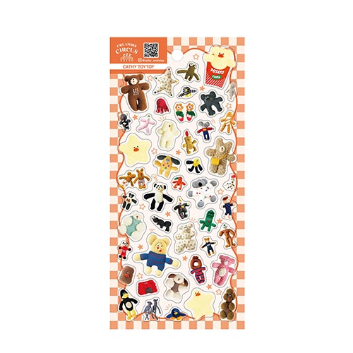 #大阪フロンティア シール CREATORS･CIRCUS･透明シール  CATHYTOYTOY CS37359