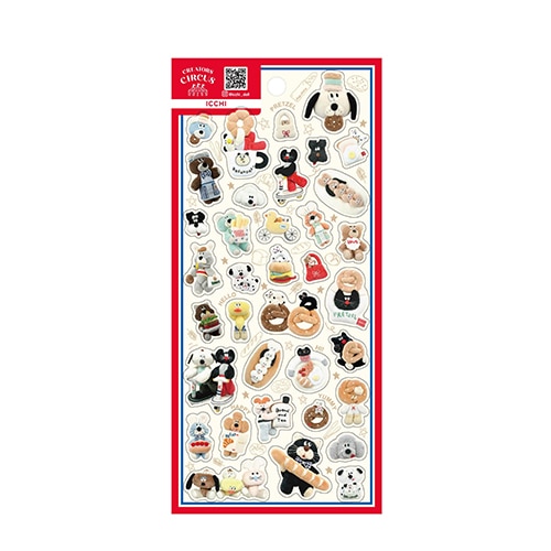 #大阪フロンティア シール CREATORS･CIRCUS･透明シール  ICCHI CS37360