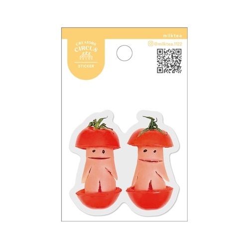 #大阪フロンティア シール CREATORS･CIRCUS･ステッカー  トマトが好きすぎて CS37390