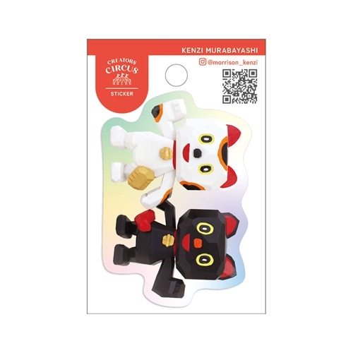 #大阪フロンティア シール CREATORS･CIRCUS･ステッカー  招き猫 CS37392