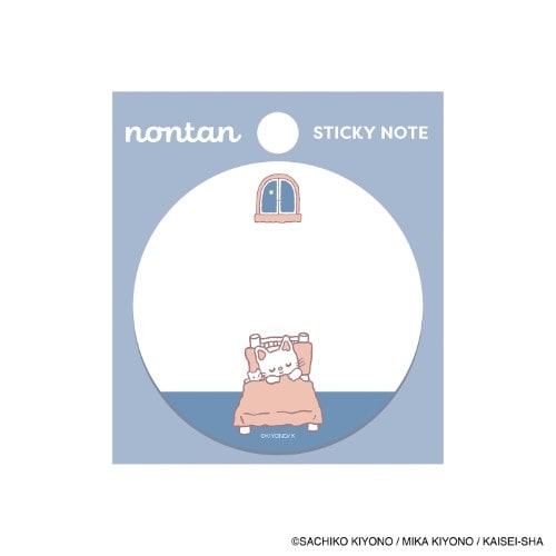 #日本出版販売(国内販売のみ） 付箋 eHONTOMO･丸型付箋ノンタン  おやすみなさい IP903575