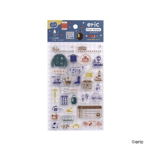 #日本出版販売(国内販売のみ） 印章用品 クリアスタンプ  eric IP905234
