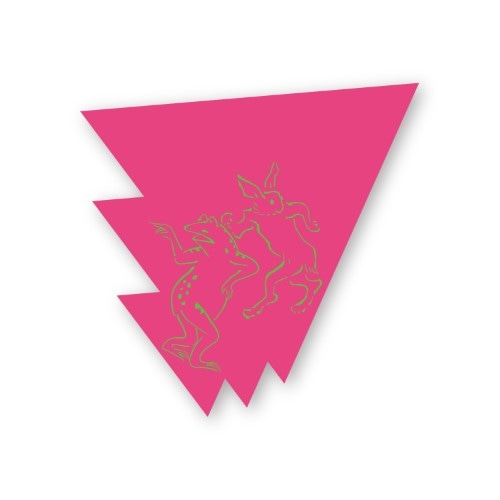 #komamono 付箋 ビビッと！鳥獣戯画ダイカット付箋  うさぎ・かえる KO905913