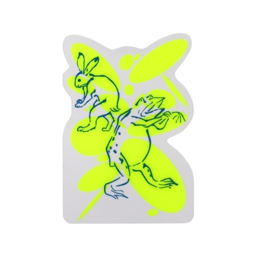 #komamono 読書関連小物 ビビッと！鳥獣戯画ブックマーカー  うさぎ・かえる KO906071