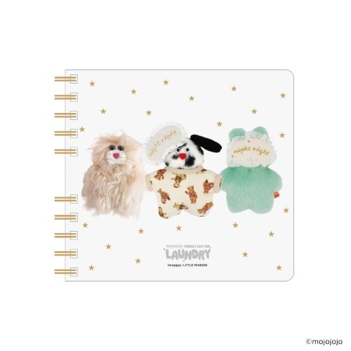 #日本出版販売(国内販売のみ） ノート mojojojo･スクエアリングノート  GOODNIGHT IP906255