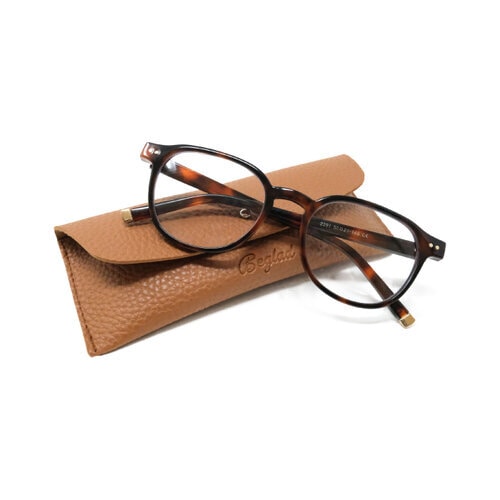 #キースプランニング 身辺雑貨 シニアグラス +1.0 デミブラウン AD1025 DBR