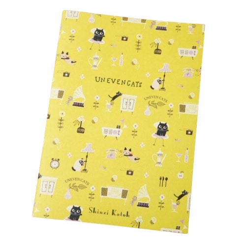 #木野瀬印刷  ノート A5 UNEVEN CATS　room NT-01053