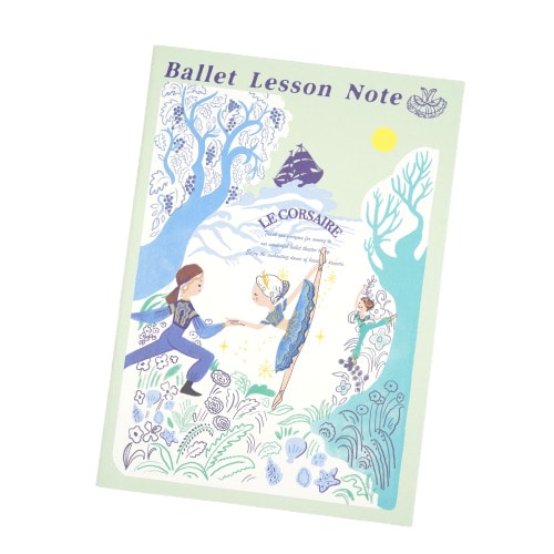 #木ノ瀬印刷 Shinzi Katoh レッスンノート A5 海賊　バレエシアター LN-01004