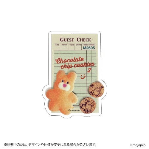 #日本出版販売(国内販売のみ） シール mojojojo Diner ダイカットステッカー  ゲストチェック IP633937