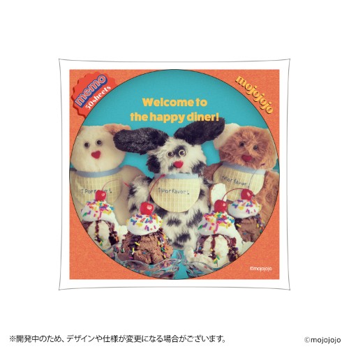 #日本出版販売(国内販売のみ） メモ帳 mojojojo Diner 缶入りメモ 40枚入り アイスクリームサンデー IP634156
