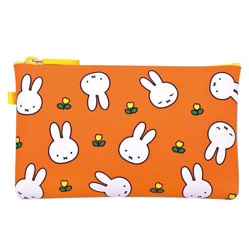 #PGデザイン(国内販売のみ） 身辺雑貨 NUU･ミッフィー ジッパーポーチ フラワーレッド 786840