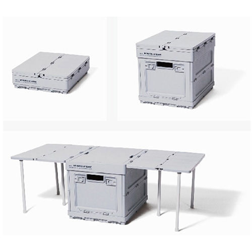#エルコミューン 生活雑貨 マルチBOX  GRAY AMP-ST005