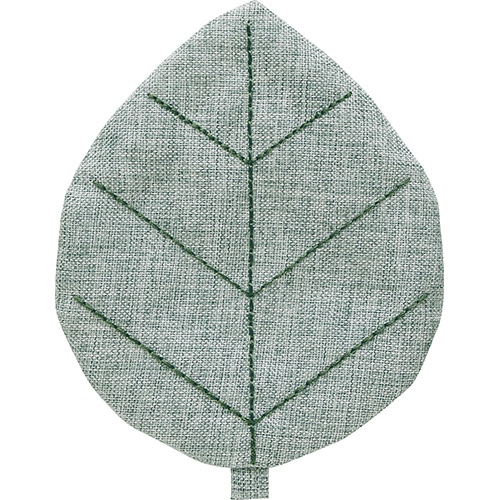 #エルコミューン キッチン雑貨 リーフコースター  Green KIN-101