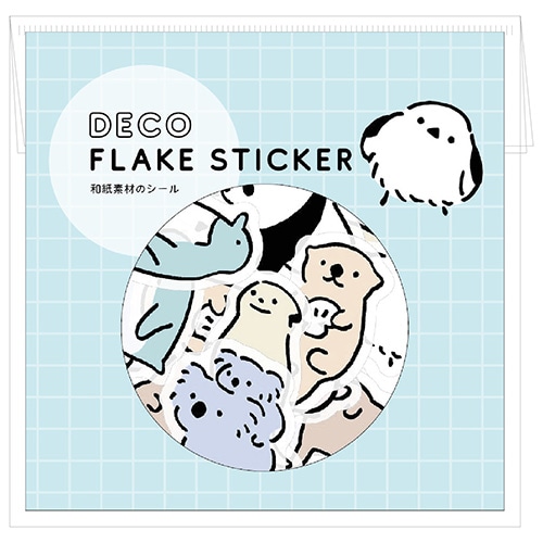 #エルコミューン シール デコフレークシール  Minimini FLS-004
