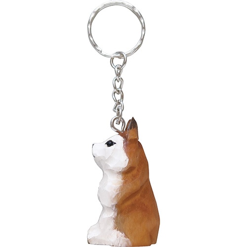 #エルコミューン 身辺雑貨 ウッドキーリング  Shiba KC-26