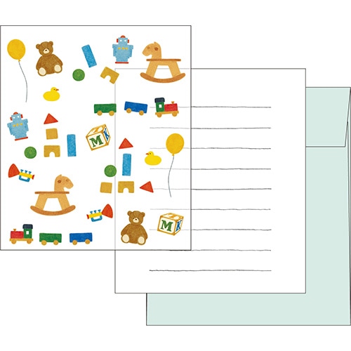 #エルコミューン レター ハッテ レターセット  Toy LTS-123