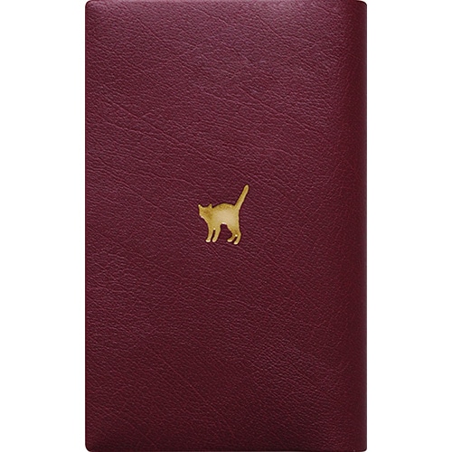 #エルコミューン 読書関連小物 ワンポイントブックカバー  新書サイズ Cat PBC-029