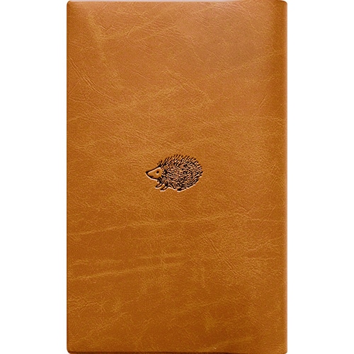 #エルコミューン 読書関連小物 ワンポイントブックカバー  新書サイズ Hedgehog PBC-030