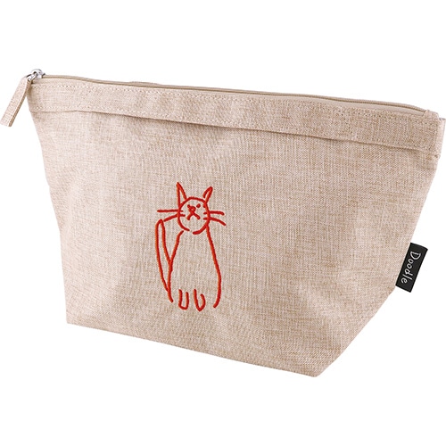 #エルコミューン ランチ関連小物 ドゥードゥル･保冷ランチポーチ  Cat LNC-1501