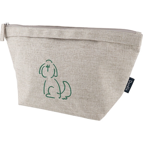 #エルコミューン ランチ関連小物 ドゥードゥル･保冷ランチポーチ  Dog LNC-1502
