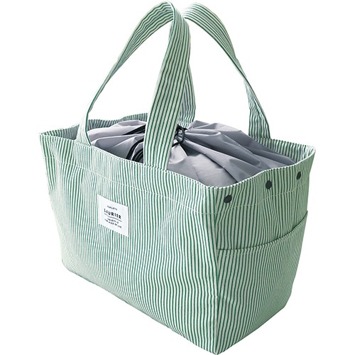 #エルコミューン 生活雑貨 リーフレッツ･保冷ショッピングバッグ  Green CLB-233