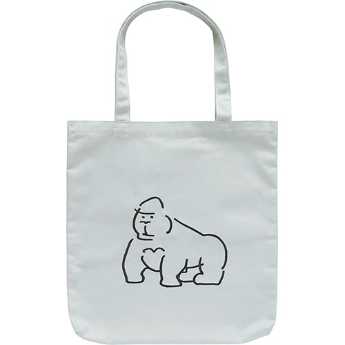 #エルコミューン 身辺雑貨 キャンバストートバッグ  Gorilla CTB-028