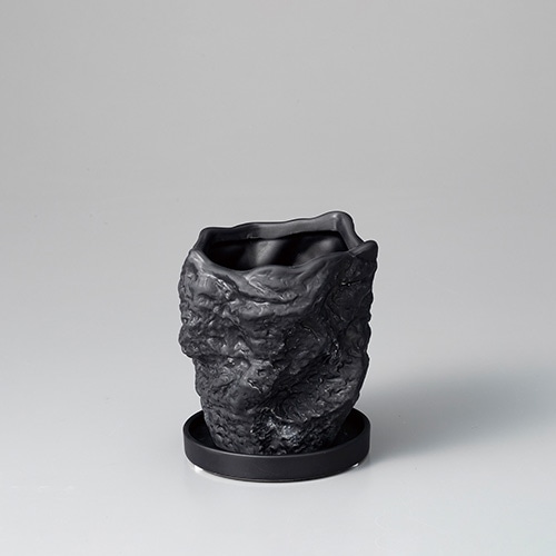 #エルコミューン 生活雑貨 Crag･Pot S Black TRCG-003