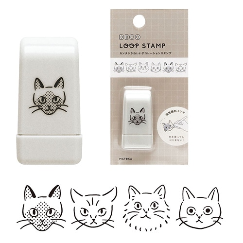 #エルコミューン 印章用品 デコループスタンプ  Kitty STP-010